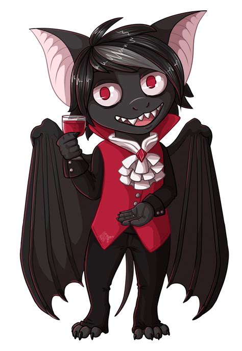 Chibi Bat Vampire By Kraficat On Deviantart
