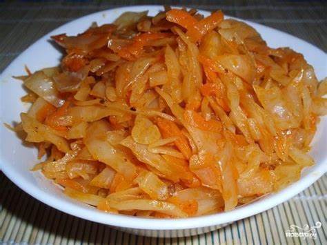 Капуста тушеная и диета Тушеная капуста без масла - пошаговый рецепт с фото на Повар.ру Тушеная капуста без масла - пошаговый рецепт с фото на Повар.ру Капуста тушеная и диета
