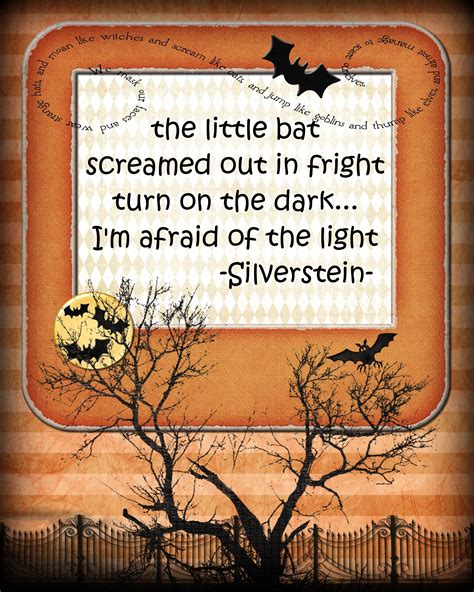 Thursdays Thought 6 Pink Polka Dot Creations Halloween Poems