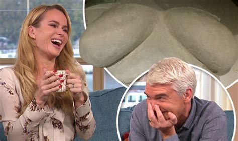 Amanda Holdens Midwife Bares Her Breasts Live On This Morning Tv And Radio Showbiz And Tv