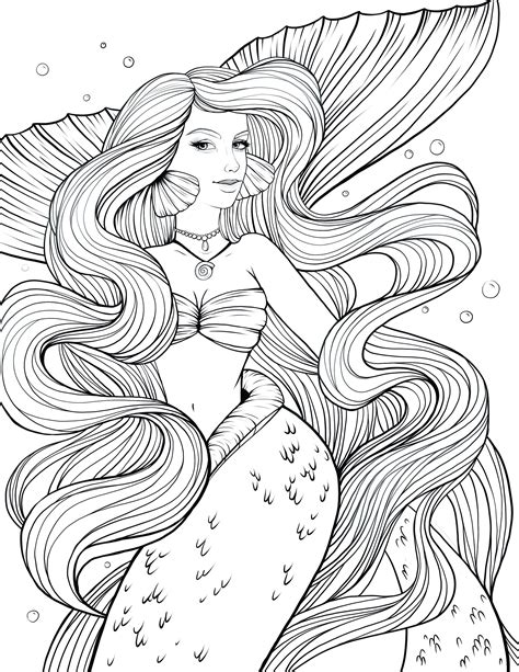 Free Mermaid Printable