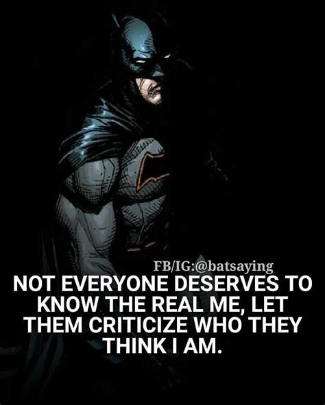 Batman Quote