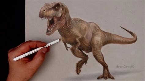 Jurassic World Dominion T Rex Drawing