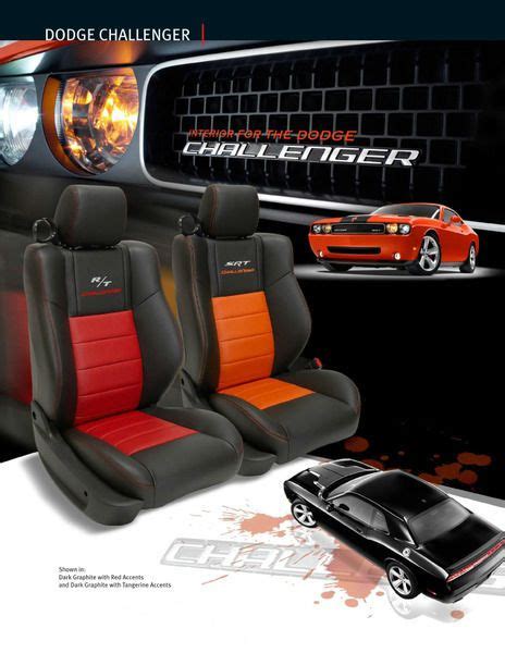 Dodge Challenger Leather Seat Cover Leather Interior Upholstery Kit