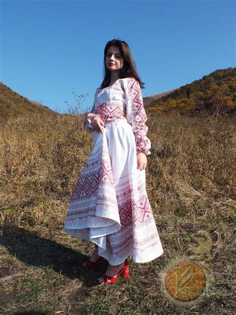 Woman Russian Cotton Dress Alyonushka Ethnic Etsy
