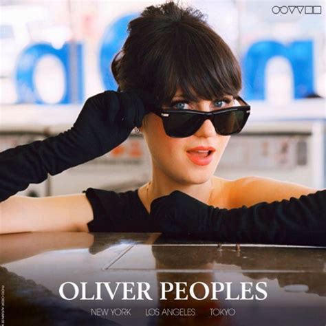 Oliver Peoples Zooey Deschanel Oliver Peoples Oliver Peoples Sunglasses