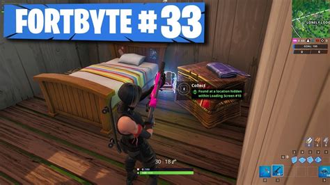 Fortnite Fortbyte 33 Location Found At A Location Hidden Within