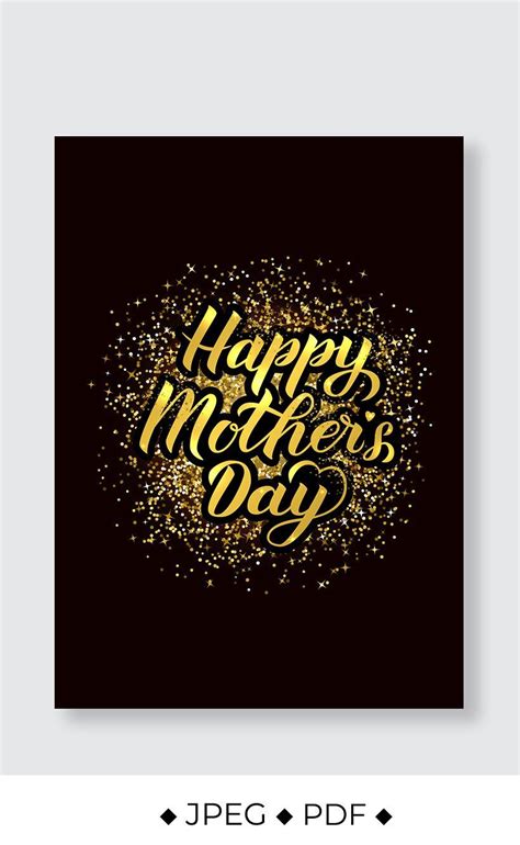 gold mothers day card mother s day t greeting card 1272107 card and invites design