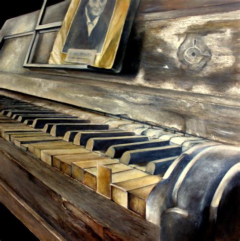 El Viejo Piano Painting By Tomás Castaño Artmajeur