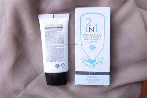 Review Skin Barista 2in1 Secret Whitening Cream