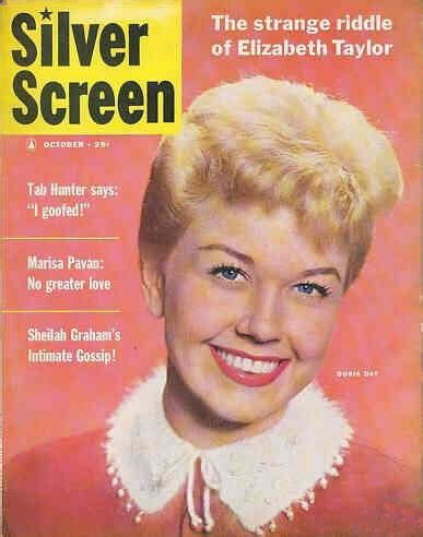 Doris Day On The Cover Of Silver Screen Magazine Usa October