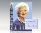 Barbara Bush First Edition Signed