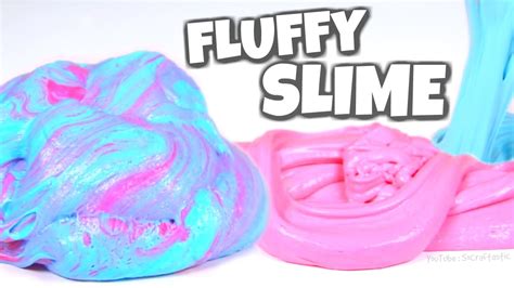Diy Fluffy Slime No Borax How To Socraftastic Youtube