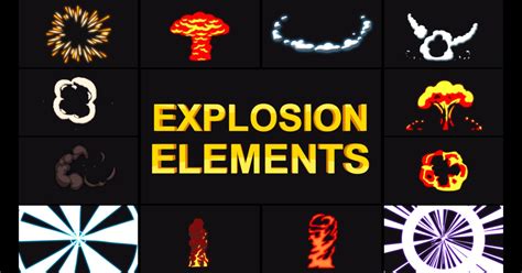 Explosion Elements Fire And Explosions Unity Asset Store