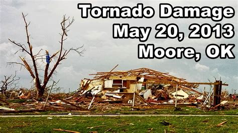 Oklahoma Tornado Damage Moore Oklahoma May 20 2013