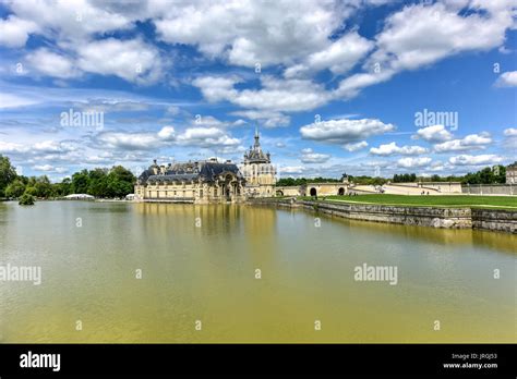 Chateau De Chantilly Historic Chateau Located In The Town Of Chantilly