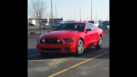 2013 Mustang Gt Rear View Youtube