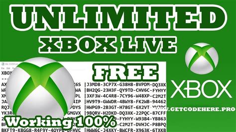 New Trick How To Get Free Unlimited Working Xbox Live Gold Codes For