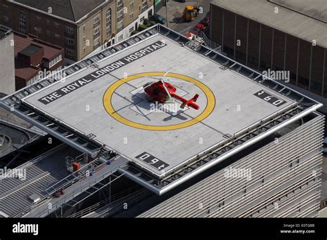 The Emergency Heli Pad Hospital Helicopter Landing Pad On The Roof
