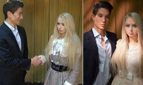 Real Life Human Barbie Doll Meet The Real Life Barbie And Ken Valeria Lukyanova And Justin Jedlica