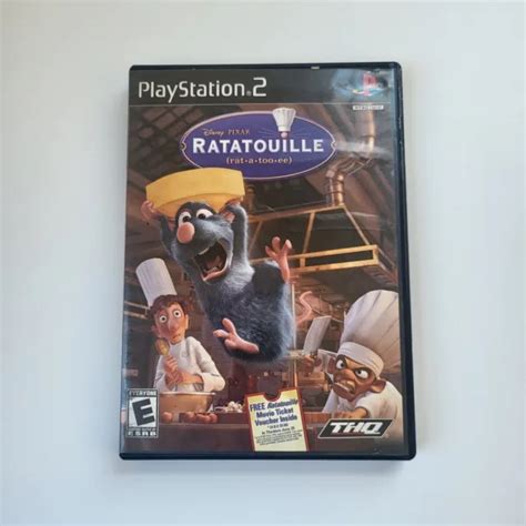 Ratatouille Sony Playstation 2 2007 Wcase No Manual Ps2 Disney