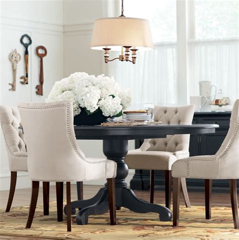 Whether tufted, smooth, patterned, or solid, parsons chairs offer versatile. A round dining table makes for more intimate gatherings ...