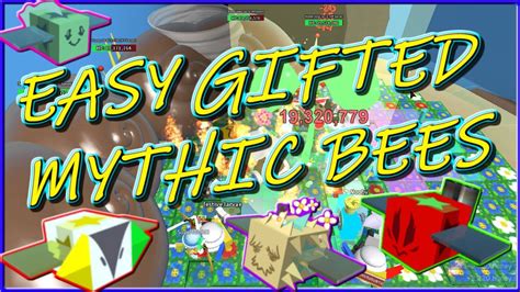 Well i have been saying this for some weeks now, and today i finally have the. How to get *EASY GIFTED MYTHIC BEES* - Bee Swarm Simulator ...