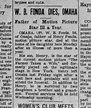Obituary for William Brace Fonda 1935 - Newspapers.com