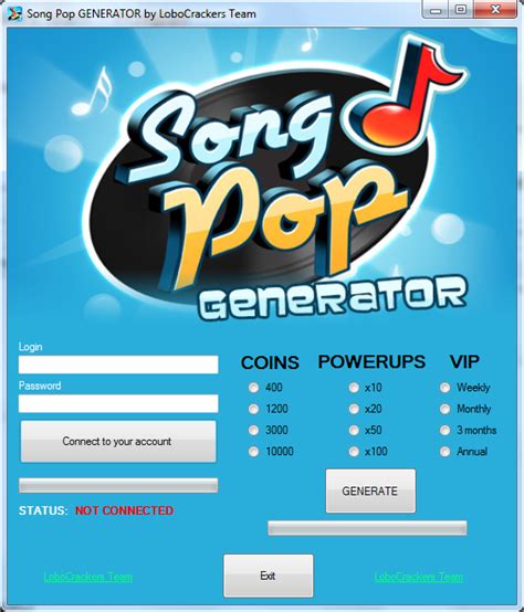 Songpop Generator ~ Lobo Crackers Team