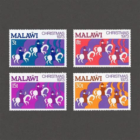 Christmas Malawi 1973 Design Unknown Graphilately Mnh Postage