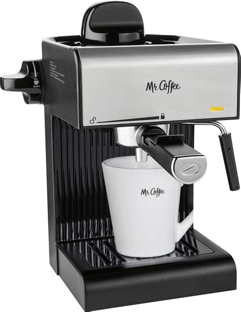 Mr Coffee Bvmc Ecm170 20 Ounce Steam Espresso Maker With Frothing Wand