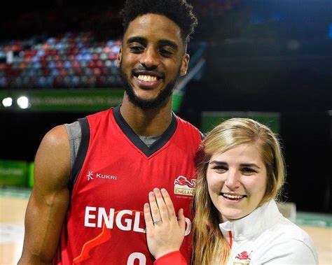 Commonwealth Games Jamell Anderson And Georgia Jones Get Engaged On