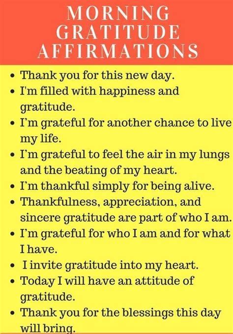453456256231779962 Morning Gratitude Affirmation Gratitude