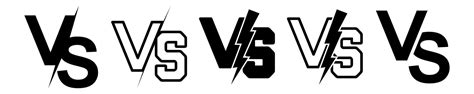 Versus Screen Vs Battle Or Duel Vector Background 14036497 Vector Art