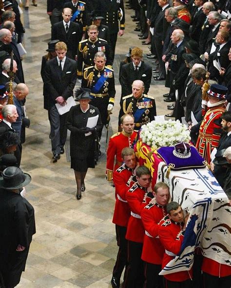 The queen mother's funeral took place on april 9, 2002. #OnThisDay The public funeral of Queen Elizabeth The Queen ...