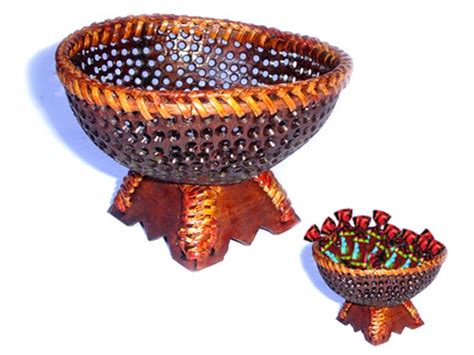 Handicrafts In Chiang Mai Coconut Shell Bowl