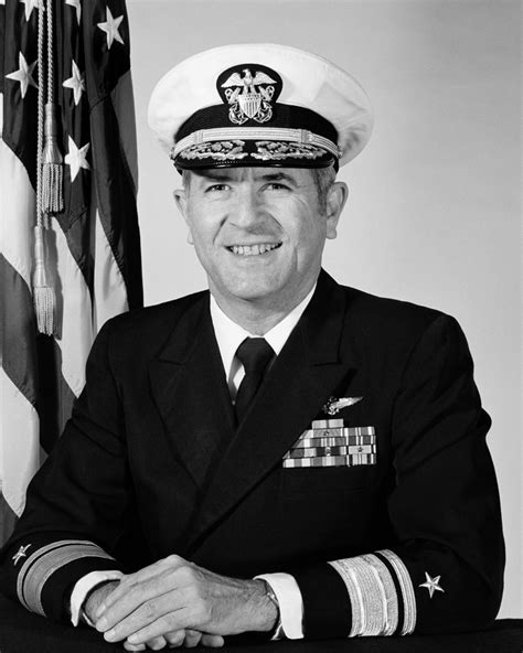 Portrait Us Navy Usn Rear Admiral Radm Upper Half Richard H