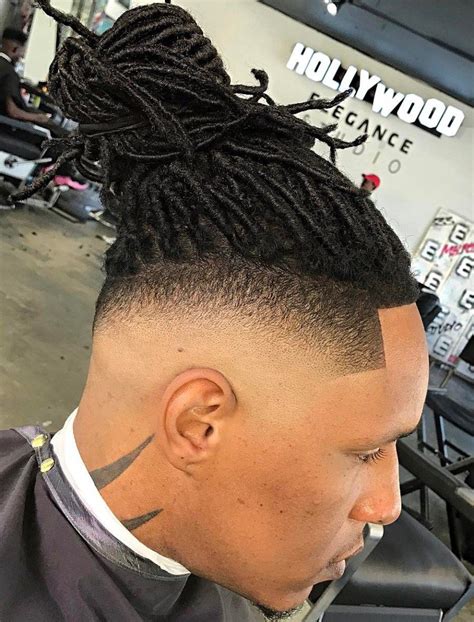 Fauxlocs With High Fade Young Mens Hairstyles Smart Hairstyles