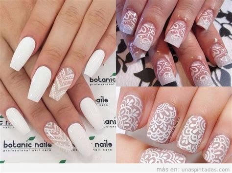 Uñas pintadas de blanco, los mejores diseños para el ...