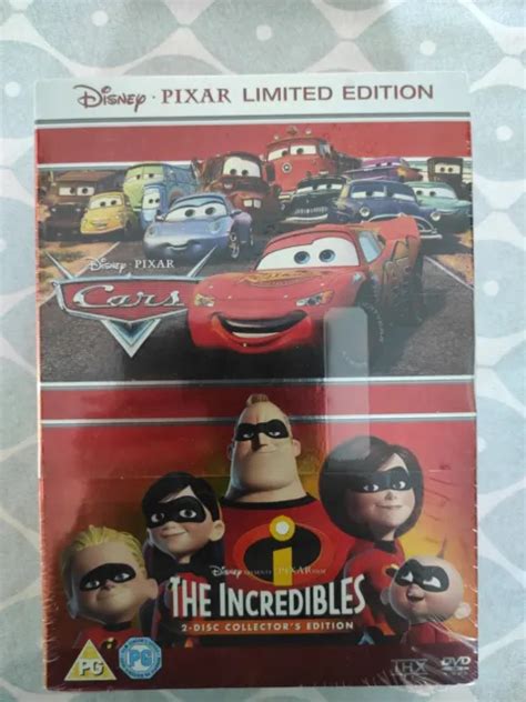 Cars And The Incredibles Dvd Box Set Limited Edition New And Sealed Disney