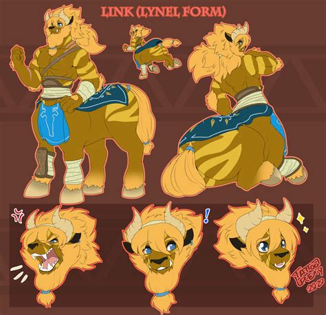 Lynel Link Reference Sheet By Yufuria On Deviantart