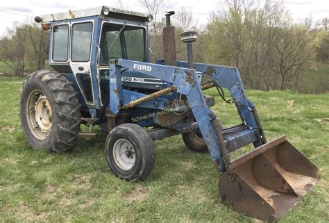 Ford 7600 Tractor W Loader Live And Online Auctions On