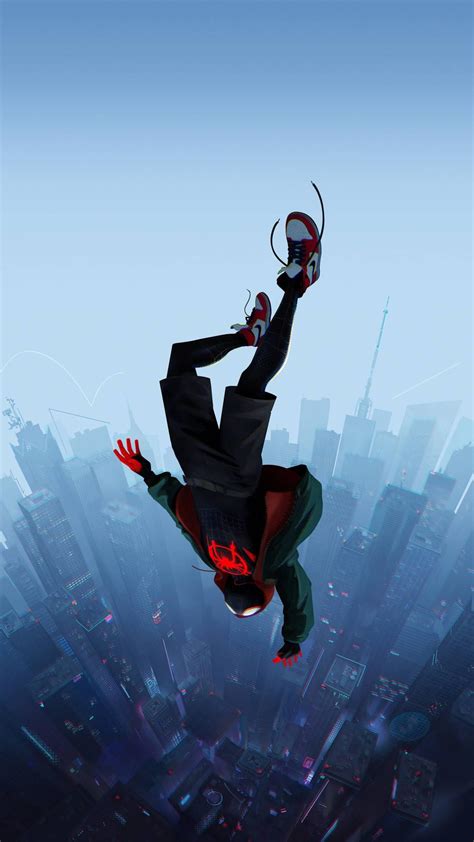 Discover this awesome collection of spiderman into the spider verse iphone wallpapers. Spider man into the verse wallpaper, credit goes to original Creator/editor | iPhone X ...