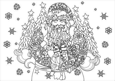 Printable Christmas Coloring Pages For Adults Top Places To Print