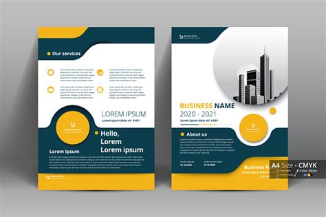 Brochure Flyer Template Layout Background Design Booklet Leaflet