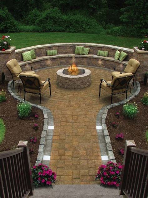 45 Beautiful Outdoor Fire Pits Ideas