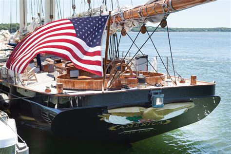 Historic Replica Schooner America Visits Greenport