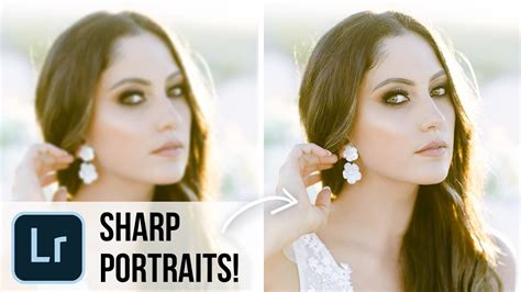 How To Use The Detail Panel In Lightroom For Sharp Portraits Youtube