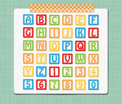 Image Of Abc Blocks Clipart Alphabet Clip Art Wikicli