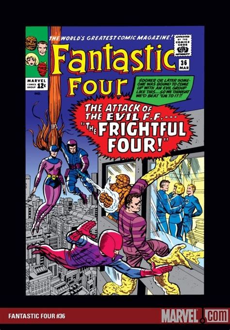 Fantastic Four 36 Featuring The First Frightful Four Fantastic Four